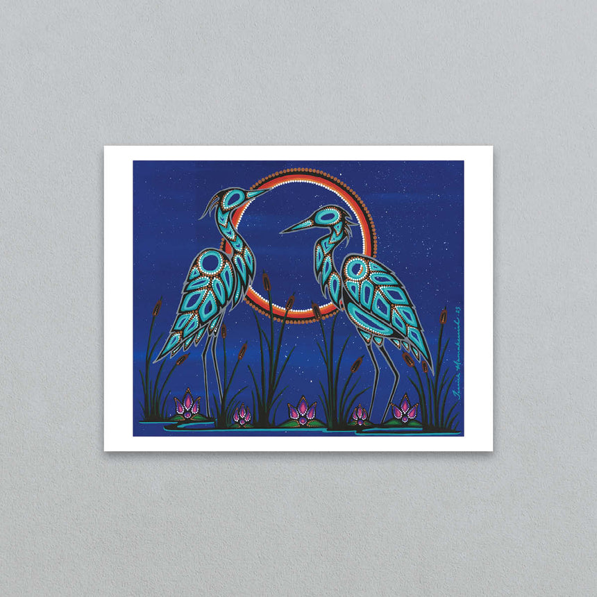 Great Blue Herons