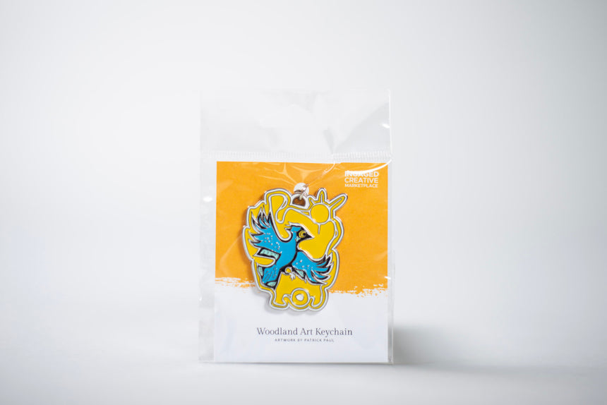 Blue Jay Keychain