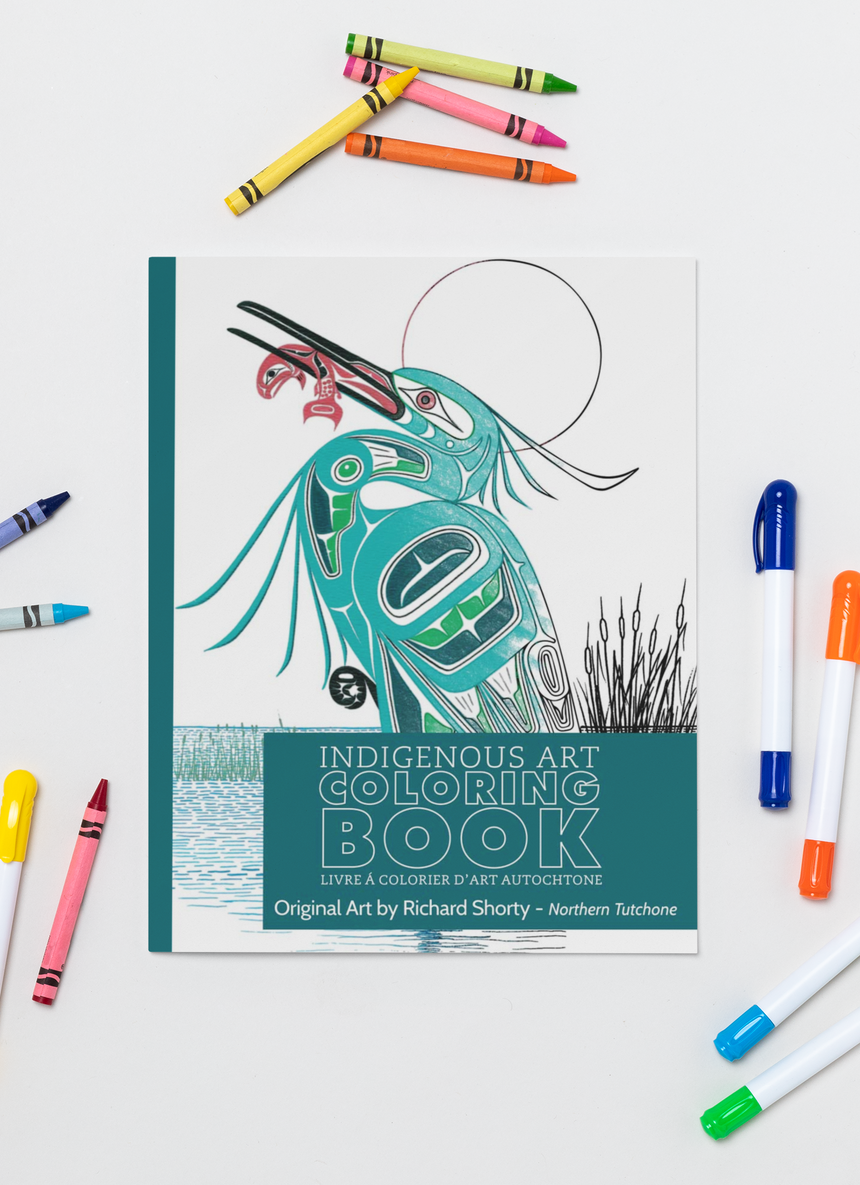 Indigenous Art Colouring Book | Richard Shorty